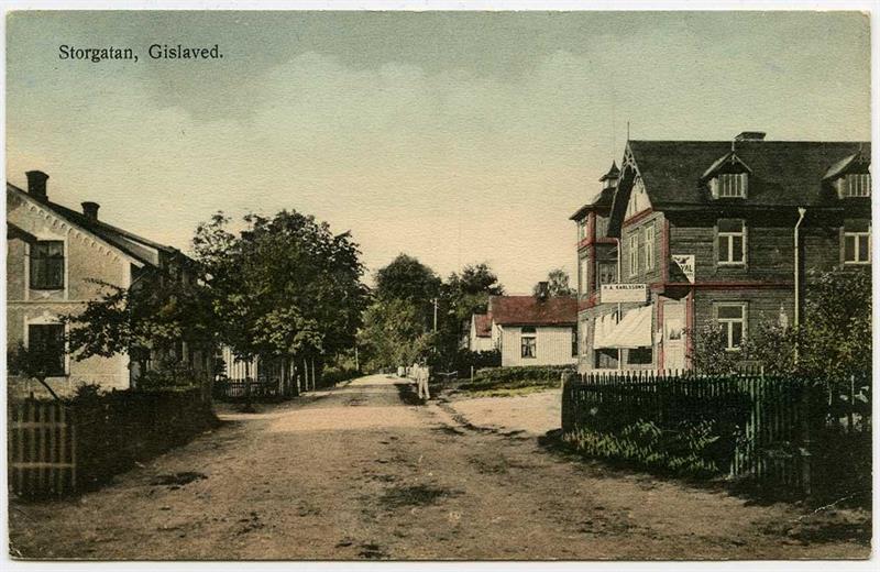 Bild på Isabergs första affär